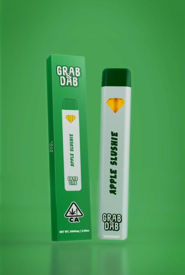 Grab&dab apple slushie
